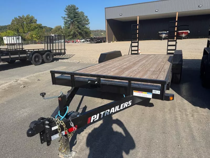 2026 PJ Trailers CD182 Equipment Trailer