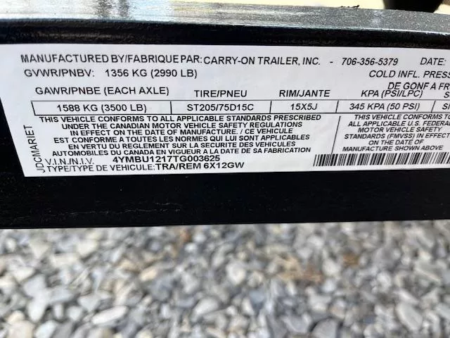 new Utility Trailers Carry-On Other for sale, in Marietta, OH Thumbnail 8