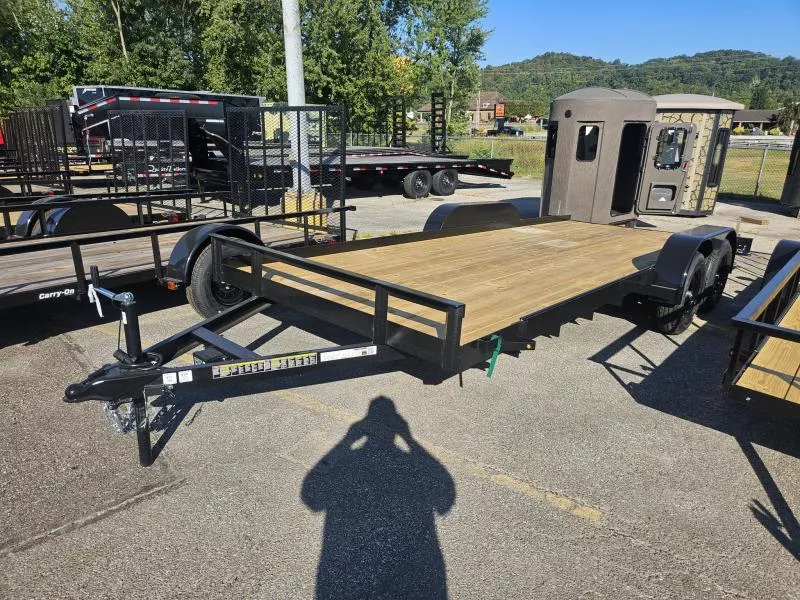 2026 Carry-On 7X18CH2BRK Car / Racing Trailer