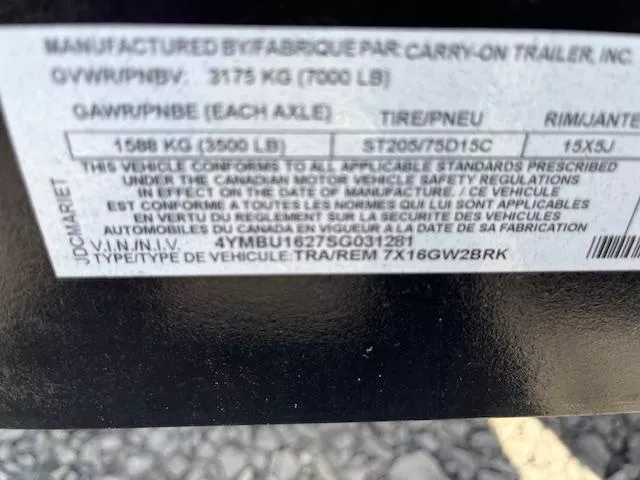 new Utility Trailers Carry-On Other for sale, in Marietta, OH Thumbnail 10