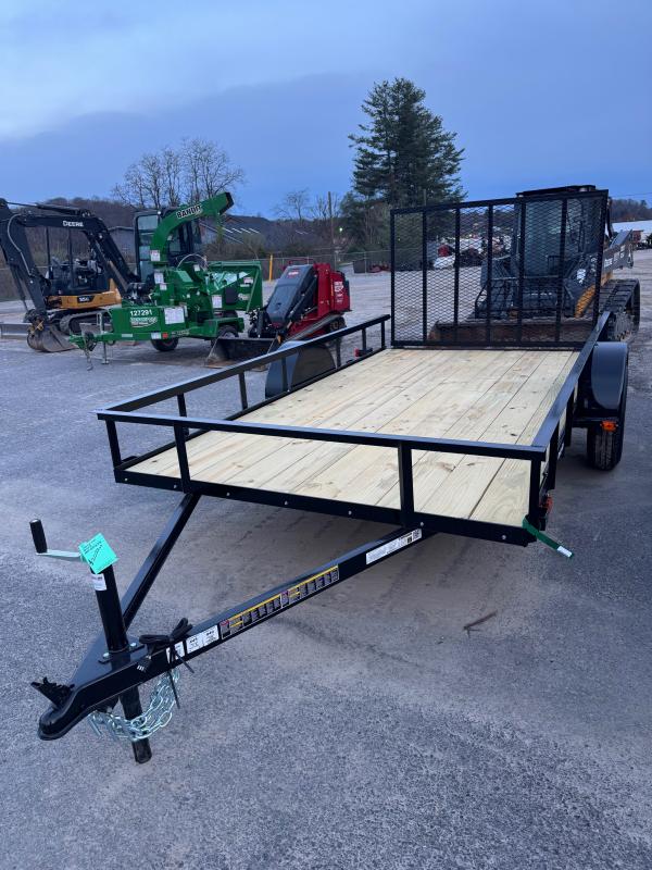 2025 Carry-On 6X12GW WOOD FLOOR LANDSCAPE W/ GATE Landscape Trailer