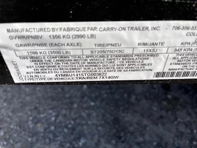 new Utility Trailers Carry-On Other for sale, in Marietta, OH Thumbnail 9