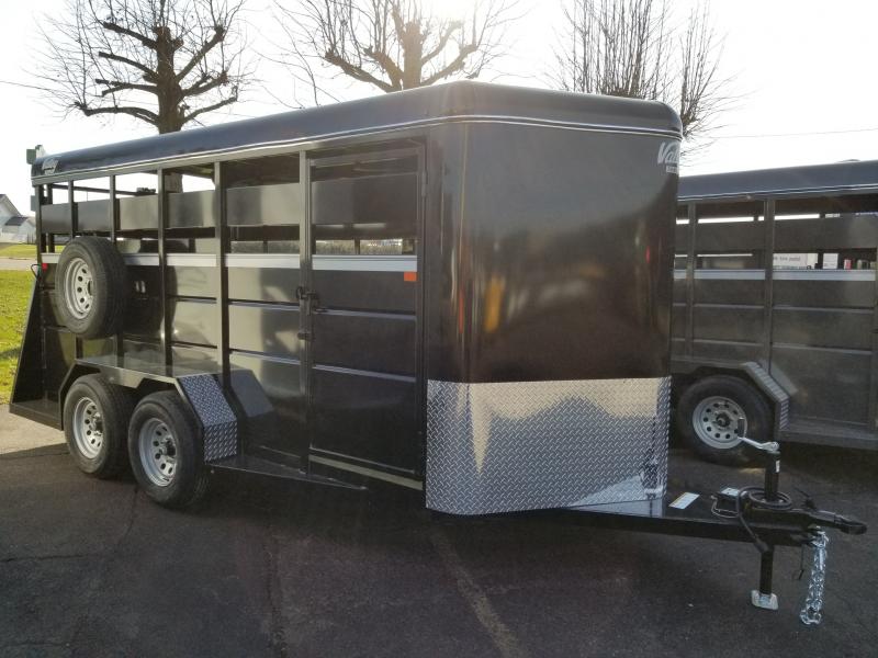 2023 Valley Trailers 26016 6' X 16' X 6'6" STOCK BUMPERPULL TRAILER