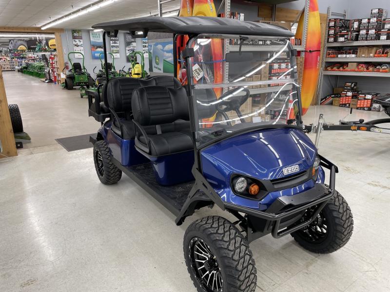 2023 EZ GO Liberty Elite Platform S4 Golf Cart Bridgeport Trailers in