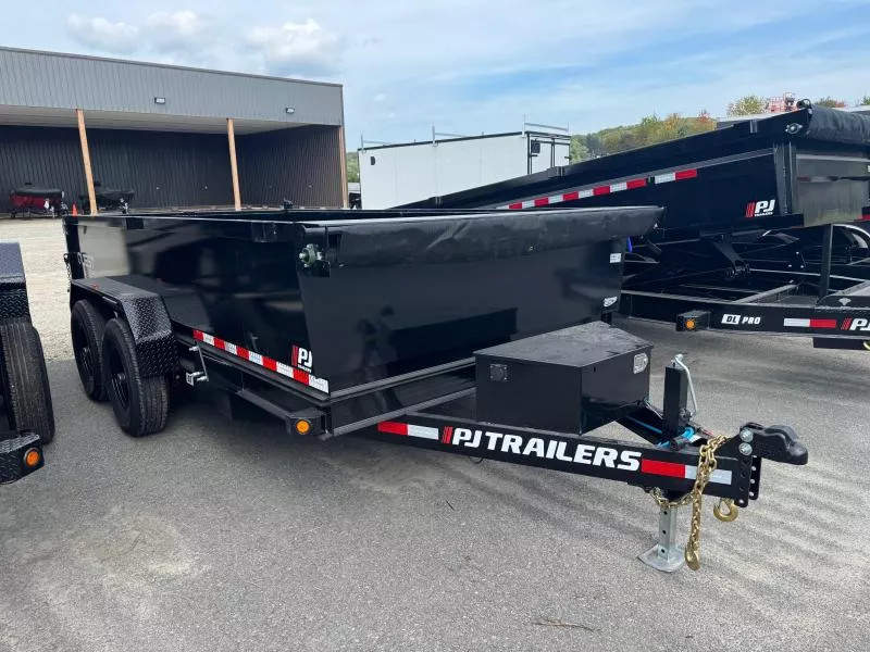 2026 PJ Trailers D7A1472BSSKP 14' X 83" TANDEM AXLE DUMP Dump Trailer