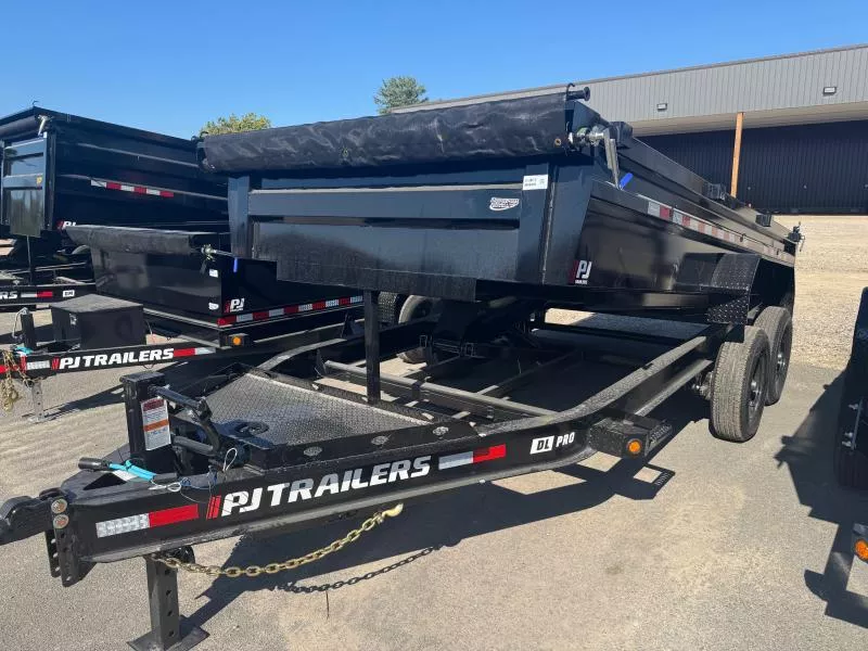 2026 PJ Trailers DL162 16' X 83" LOW PRO DUMP Dump Trailer