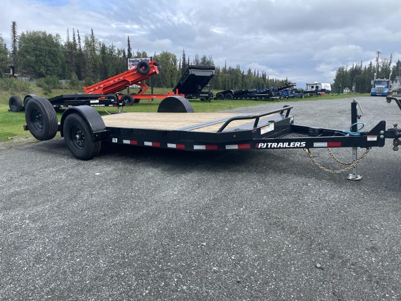 2023 PJ Trailers T1 Equipment Trailer Frontier Trailers in Soldotna