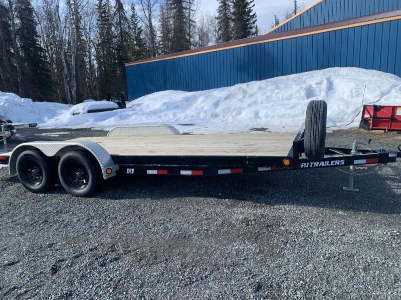 16' PJ Trailers Channel Car Hauler Frontier Trailer in Soldotna, AK