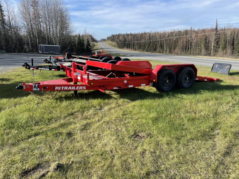 2023 PJ Trailers T6 Tilt Equipment Trailer 2023 PJ Trailers T6 Tilt Equipment Trailer