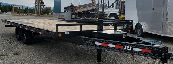 2021 PJ Trailers T8222 102x22 Flatbed Trailer 2021 PJ Trailers T8222 102x22 Flatbed Trailer