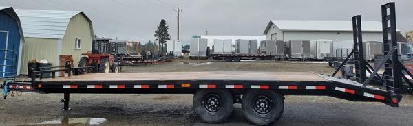 2021 PJ Trailers T8222 102x22 Flatbed Trailer 2021 PJ Trailers T8222 102x22 Flatbed Trailer