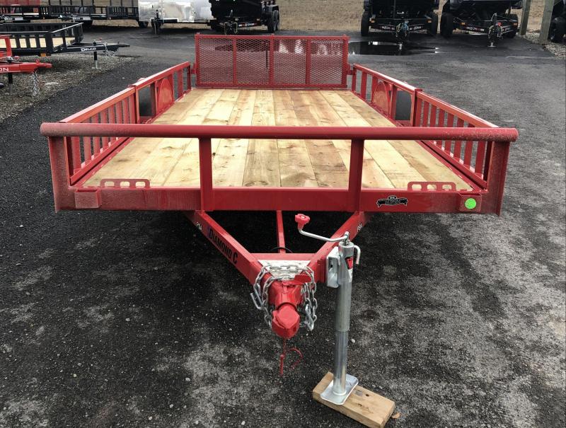 2021 Diamond C Trailers PSA135 Utility Trailer 2021 Diamond C Trailers PSA135 Utility Trailer