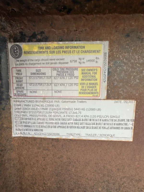 used Equipment / Flatbed Trailers Gatormade Trailers  for sale, in Vancouver, WA Thumbnail 2