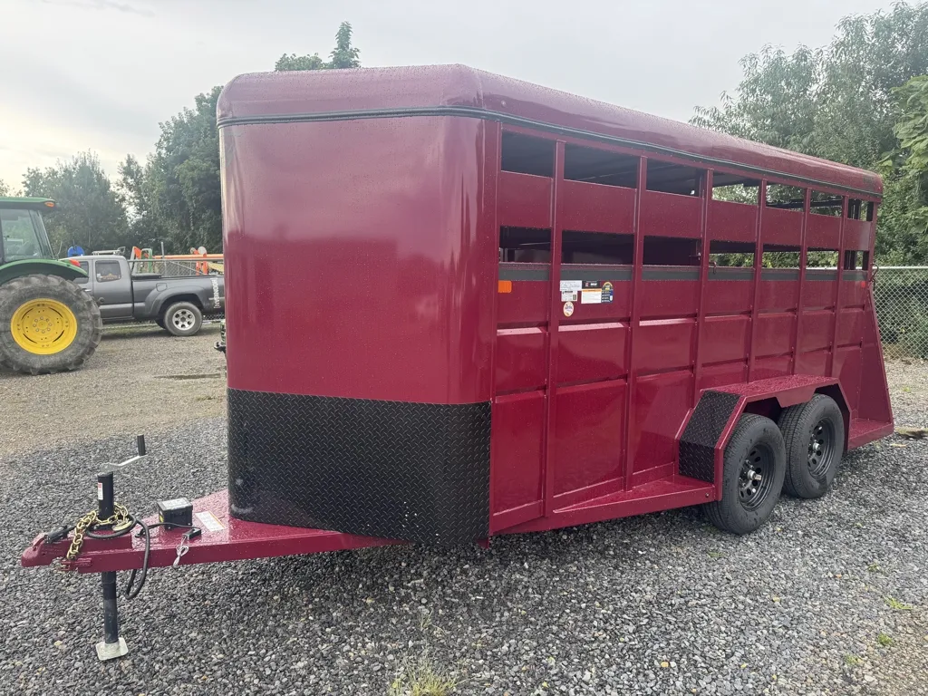 2027 Valley Trailers 26016 6' X 16' X 6'6" STOCK BUMPERPULL TRAILER