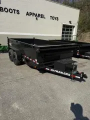 2026 PJ Trailers D7142 7x14 Dump Trailer