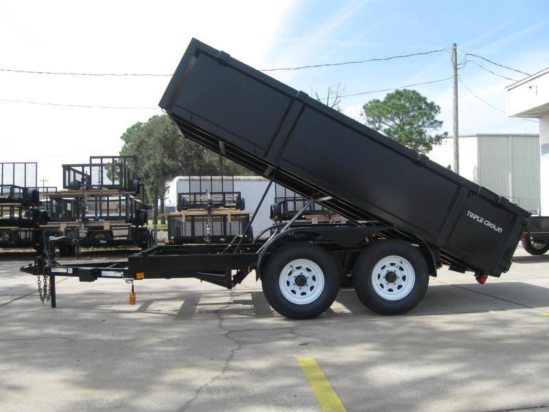 6x12 Dump Trailer 10K / 5 Ton HD Low Pro Series + LEDs + Box 6x12 Dump Trailer 10K / 5 Ton HD Low Pro Series + LEDs + Box