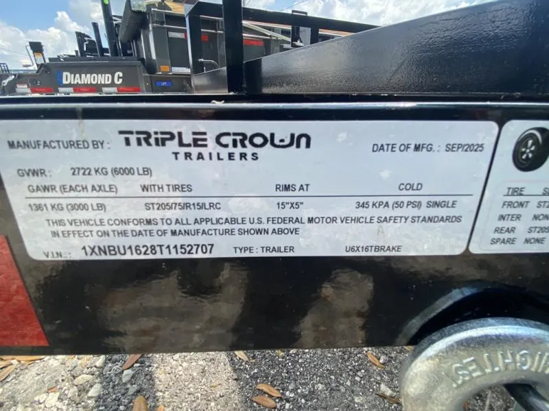new Utility Trailers Triple Crown Trailers  for sale, in Tampa, FL Thumbnail 4