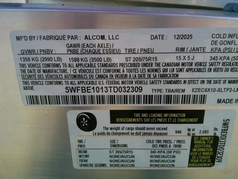 new Cargo (Enclosed) Trailers ALCOM  for sale, in Tampa, FL Thumbnail 6
