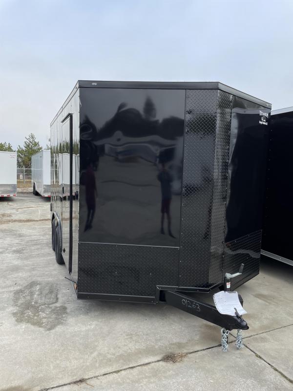 2022 Titanium 8.5x14TA Blackout Edition Enclosed Cargo Trailer