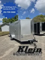 2026 Quality Cargo 6X12 SINGLE AXLE ENCLOSED TRAILER POLYCORE EXTERIOR
