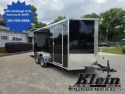 2026 KLEIN TRAILERS 7X14 ENCLOSED CARGO TRAILER -- POLYCORE EXTERIOR