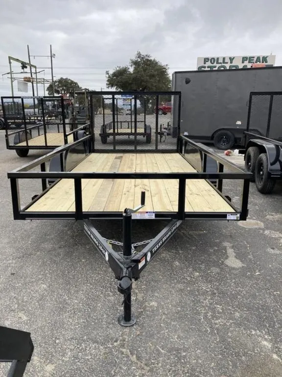 2026 Texas Bragg 77X16 Flatbed Utility Trailer 