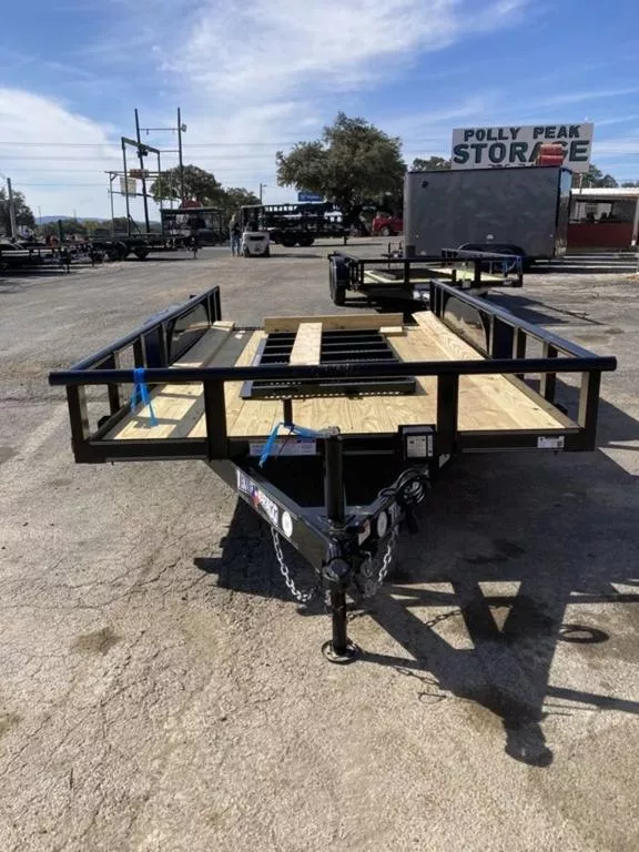 2025 Texas Bragg 83X16 Flatbed Utility Trailer 