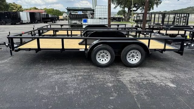 2025 Texas Bragg 83X16 Flatbed Utility Trailer 