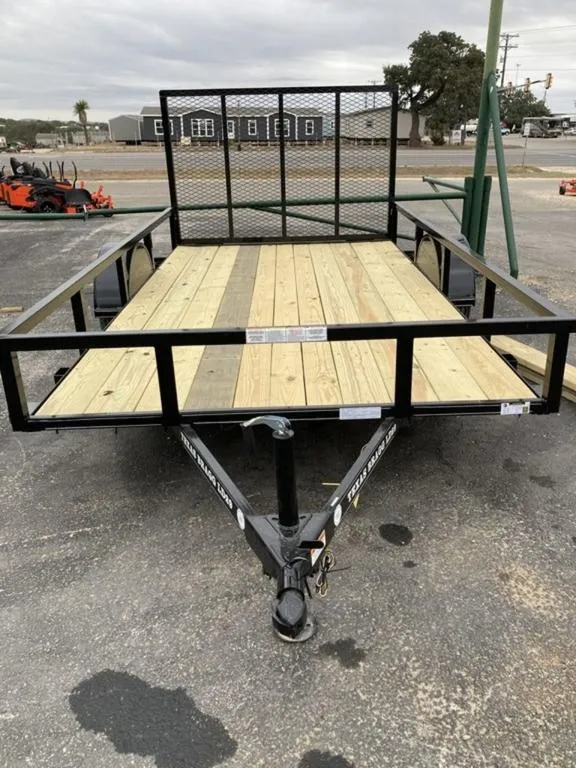 2026 Texas Bragg 77X12 Flatbed Utility Trailer 