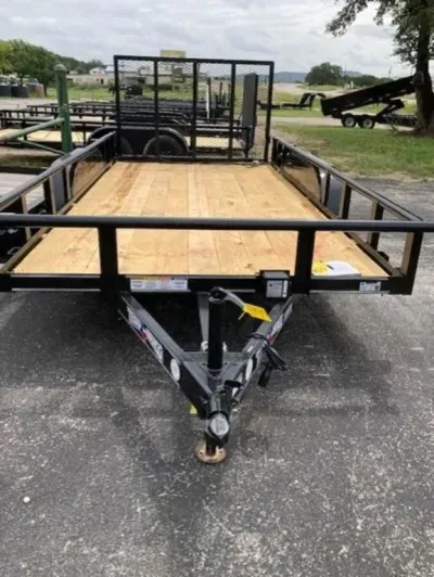 2026 Texas Bragg 83X14 Flatbed Utility Trailer