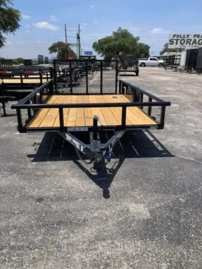 2026 Texas Bragg 6'X12' FLATBED UTILITY TRAILER