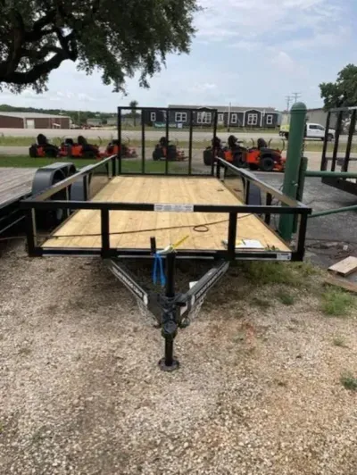 2026 Texas Bragg 77X16 Flatbed Utility Trailer