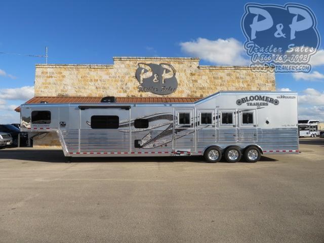 2021 Bloomer 8415PCOL 4 Horse Slant Load Trailer 15 FT LQ With Slides w/ Ramps 2021 Bloomer 8415PCOL 4 Horse Slant Load Trailer 15 FT LQ With Slides w/ Ramps