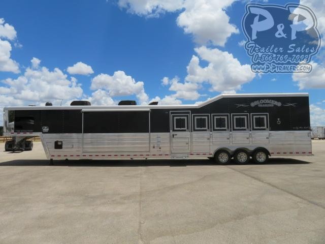 2018 Bloomer Outlaw Conversion PC Load 5 Horse Slant Load Trailer 18'9" FT LQ With Slides w/ Ramps 2018 Bloomer Outlaw Conversion PC Load 5 Horse Slant Load Trailer 18'9" FT LQ With Slides w/ Ramps