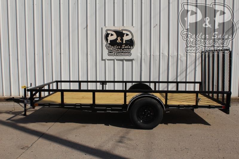 2021 P and P PPSA14X83LDRGPT 83" x 14 ' Utility Trailer 2021 P and P PPSA14X83LDRGPT 83" x 14 ' Utility Trailer