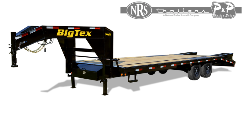 2021 Big Tex Trailers 14GN-20BK+5MR 25 ' Flatbed Trailer 2021 Big Tex Trailers 14GN-20BK+5MR 25 ' Flatbed Trailer