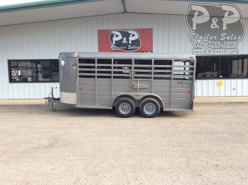 2021 W-W Trailer 16x6 All Around 16 ' Livestock Trailer 2021 W-W Trailer 16x6 All Around 16 ' Livestock Trailer