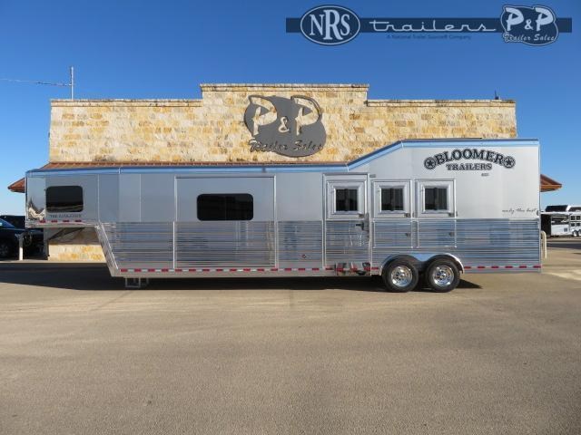 2021 Bloomer 8315PCOLSR 3 Horse Slant Load Trailer 15 FT LQ w/ Slideouts 2021 Bloomer 8315PCOLSR 3 Horse Slant Load Trailer 15 FT LQ w/ Slideouts