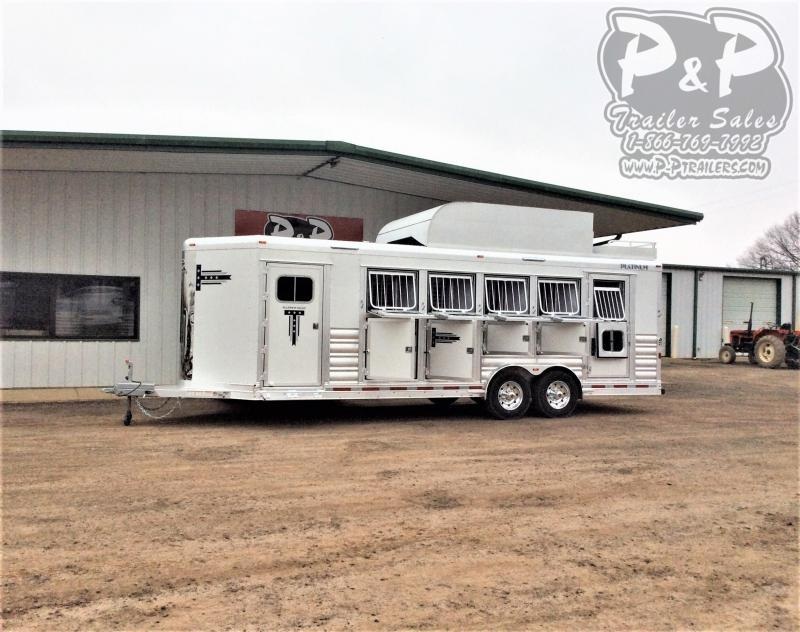 2021 Platinum Coach 85BPREV 5 Horse Reverse Slant Load Trailer w/ Ramps 2021 Platinum Coach 85BPREV 5 Horse Reverse Slant Load Trailer w/ Ramps