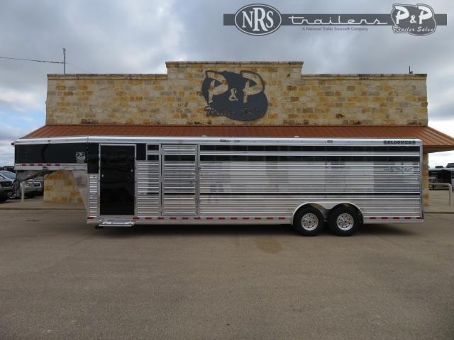 2021 Bloomer 828STKPEN 28 ' Livestock Trailer w/ Pen System 2021 Bloomer 828STKPEN 28 ' Livestock Trailer w/ Pen System