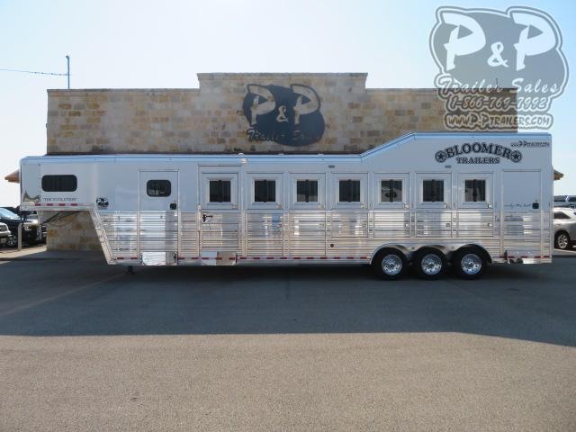 2021 Bloomer Super Tack Trainer 7 Horse Slant Load Trailer w/ Ramps 2021 Bloomer Super Tack Trainer 7 Horse Slant Load Trailer w/ Ramps