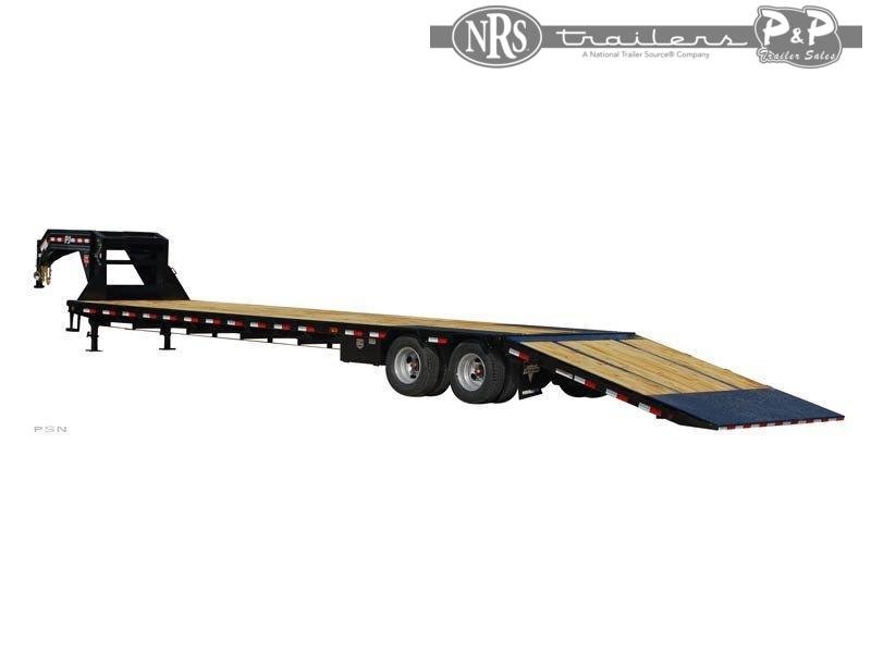 2021 PJ Trailers Low Pro with Hydraulic Dove (LY) 32' Flatbed Trailer 2021 PJ Trailers Low Pro with Hydraulic Dove (LY) 32' Flatbed Trailer