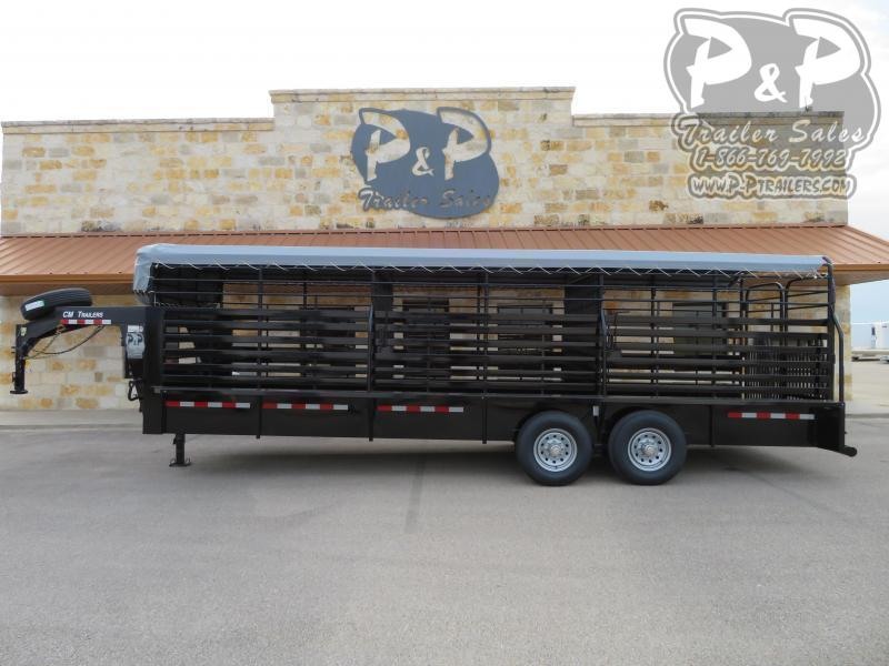 2021 CM CMS9440-24 Brush Buster 24x68x66 Livestock Trailer 2021 CM CMS9440-24 Brush Buster 24x68x66 Livestock Trailer