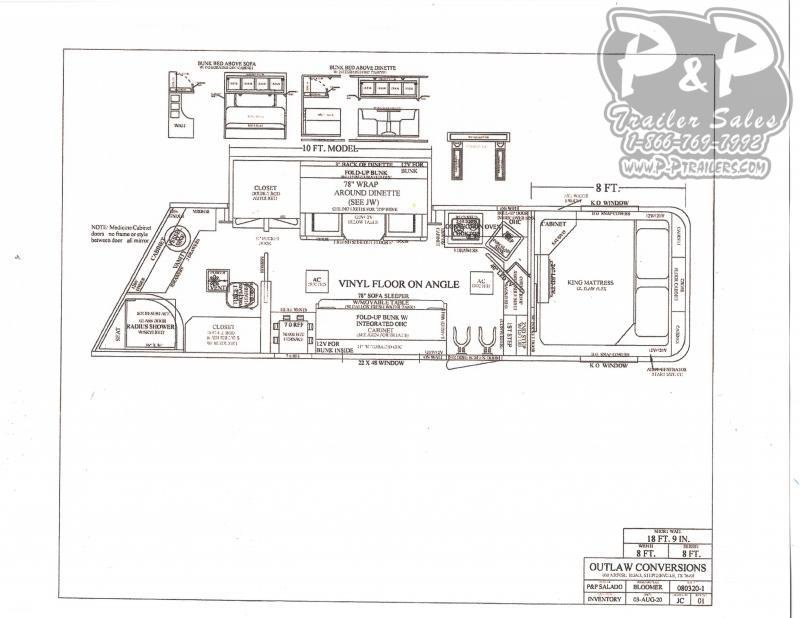 2021 Bloomer 8519PCOL PC Outlaw Conversion 5 Horse Slant Load Trailer 19 FT LQ w/ Slide 2021 Bloomer 8519PCOL PC Outlaw Conversion 5 Horse Slant Load Trailer 19 FT LQ w/ Slide