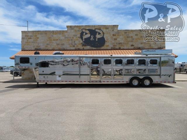 2000 Bloomer 5H 13 FT 5 Horse Trailer 13 LQ Slant 2000 Bloomer 5H 13 FT 5 Horse Trailer 13 LQ Slant