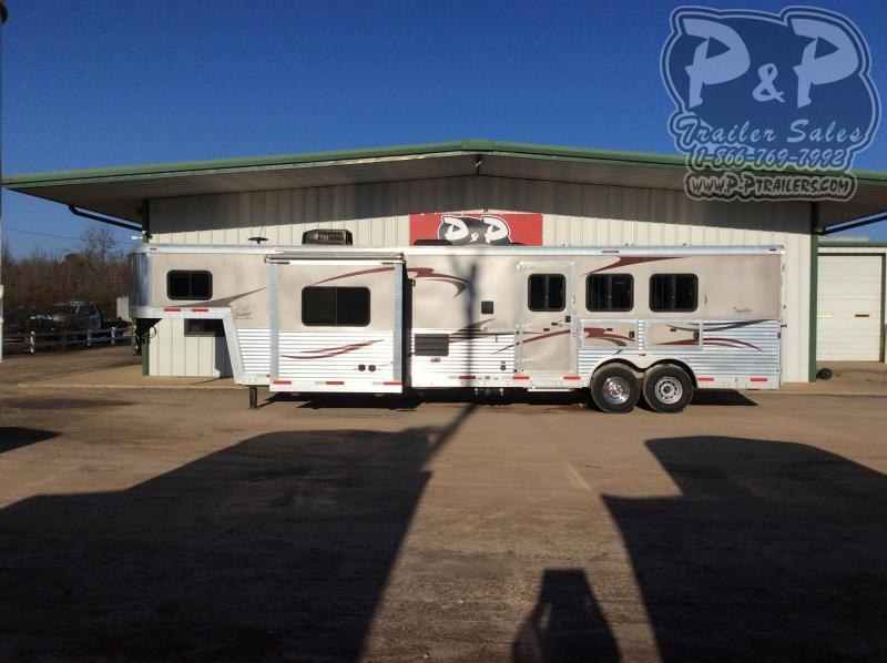 2012 Bison Trailers 8314 Traveler 3 Horse Slant Load Trailer 14 FT LQ With Slides w/ Ramps 2012 Bison Trailers 8314 Traveler 3 Horse Slant Load Trailer 14 FT LQ With Slides w/ Ramps