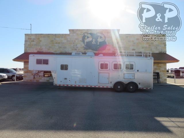 2001 Sooner 3H10 3 Horse Slant Load Trailer 10 FT LQ 2001 Sooner 3H10 3 Horse Slant Load Trailer 10 FT LQ