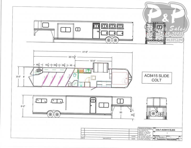 2021 Lakota Colt Ac8315 3 Horse Slant Load Trailer 15 Ft Lq With Slides P And P Sales Horse Trailers For Sale In Texas Lakota Bison Smc Platinum And Bloomer