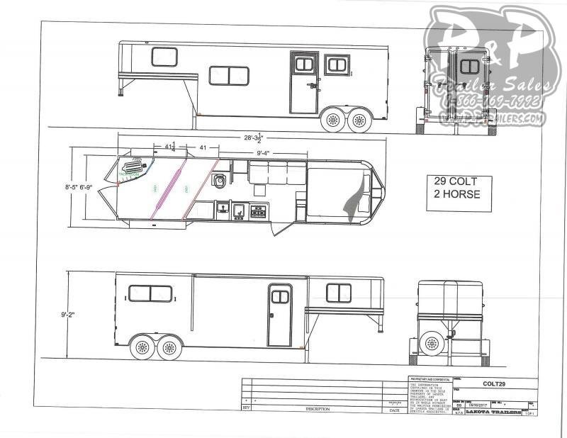 2021 Lakota AC29NS 2 Horse Slant Load Trailer 9 FT LQ 2021 Lakota AC29NS 2 Horse Slant Load Trailer 9 FT LQ