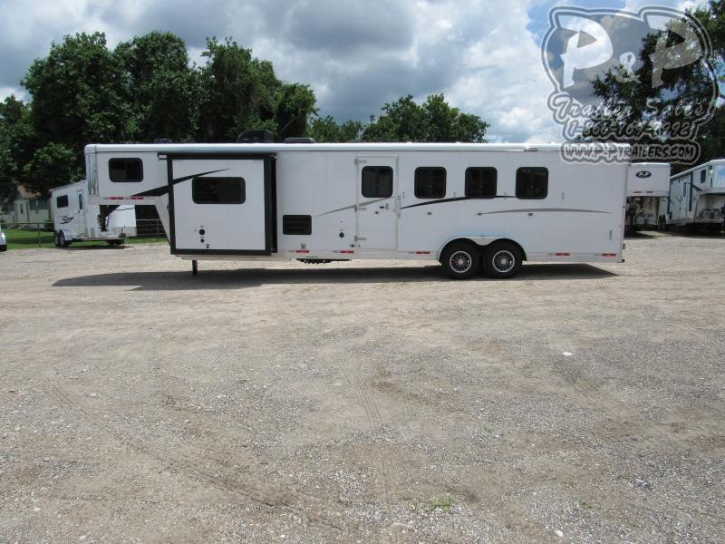 2021 Bison Trailers Trail Boss Slide-Out 7411TBSO 4 Horse Slant Load Trailer 11 FT LQ 2021 Bison Trailers Trail Boss Slide-Out 7411TBSO 4 Horse Slant Load Trailer 11 FT LQ